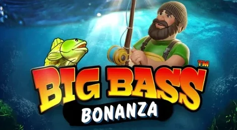 Big Bass Bonanza visser met grote vis
