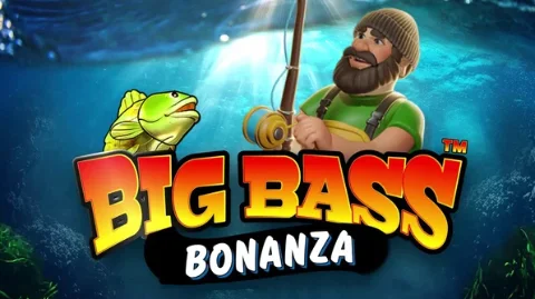 Big Bass Bonanza visser met grote vis