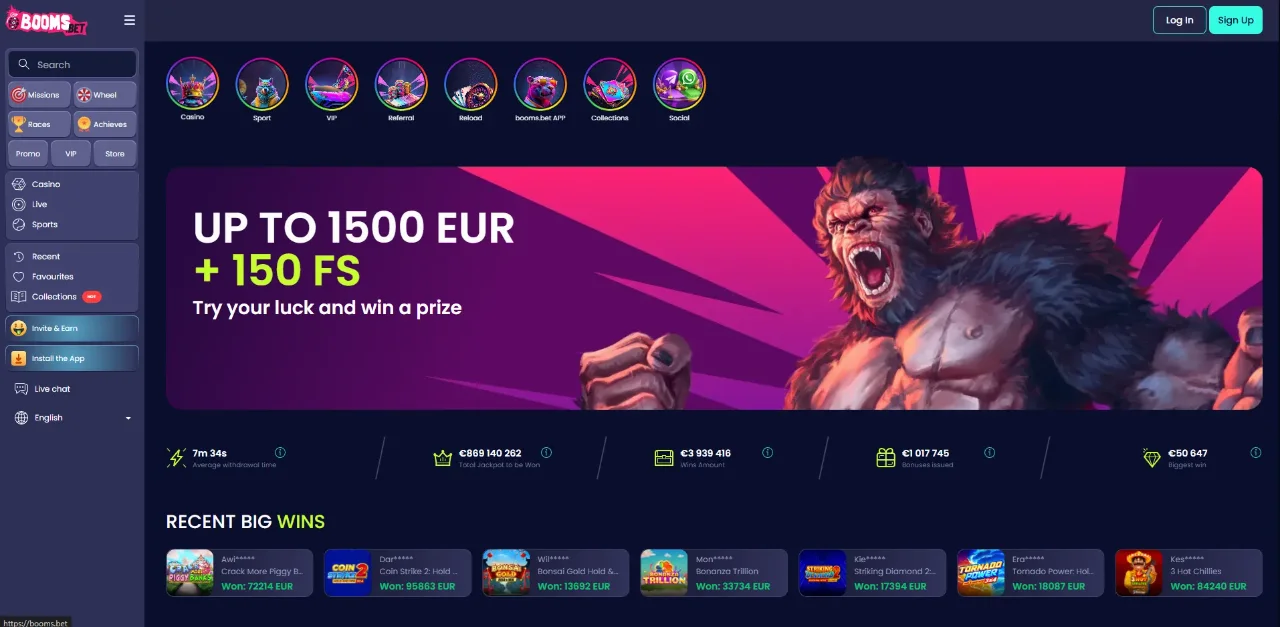 BoomsBet Casino